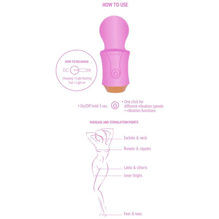 Xocoon Vibrators Xocoon The Traveller Wand Xocoon Vibrators Xocoon The Traveller Wand