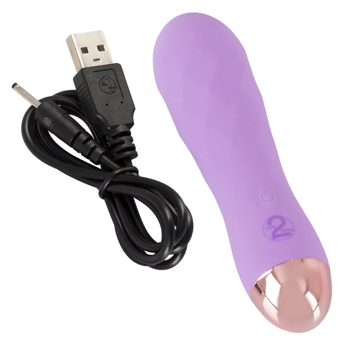 You2Toys Cuties Silk Touch Rechargeable Mini Vibrator Purple Vibrators You2Toys Cuties Silk Touch Rechargeable Mini Vibrator Purple Vibrators