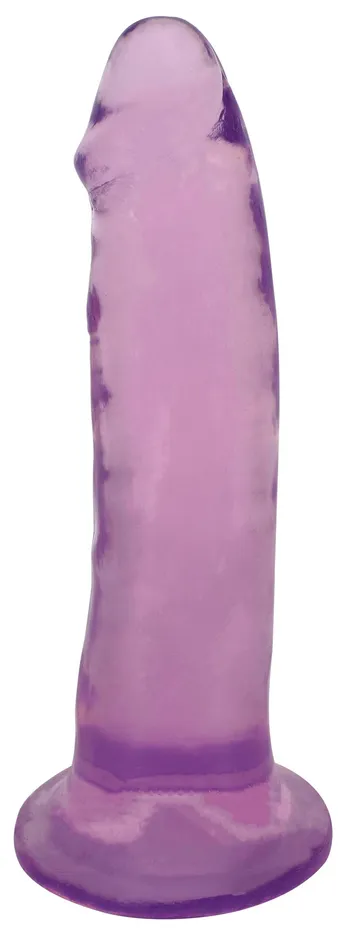 7 Inch Slim Stick Grape Ice Dildo Curve Toys Dildos