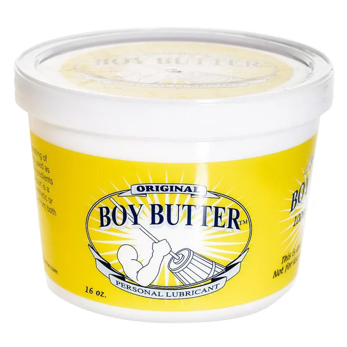 Boy Butter Lubricants Vibrators Boy Butter 16oz Tub