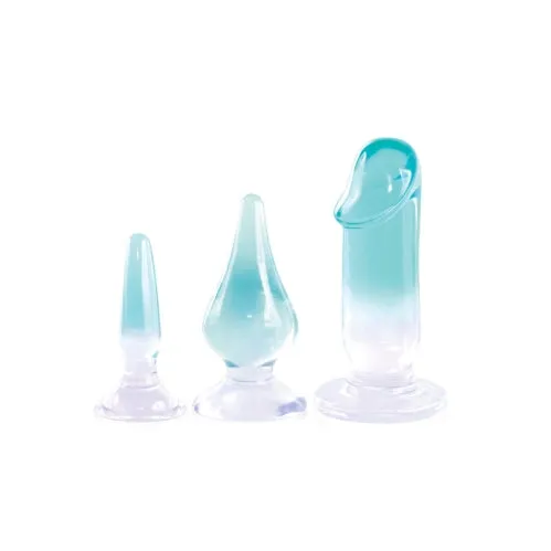 Cheap Products Male Sex Toys Glitzy Trainer 3 in 1 PVC Multi Kit Transparent Green Cheap Products Male Sex Toys Glitzy Trainer 3 in 1 PVC Multi Kit Transparent Green