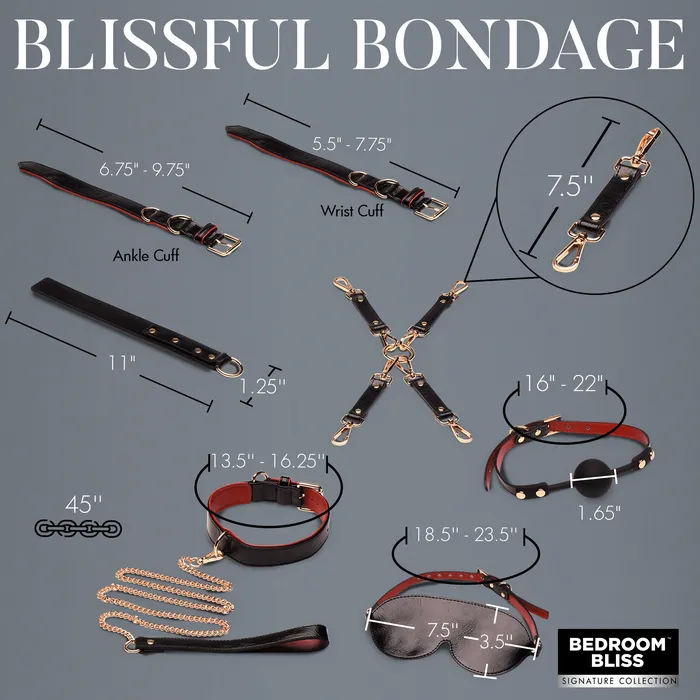 Couples Lovers Deluxe Bondage Set XR Brands