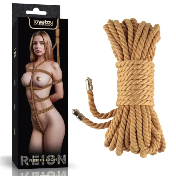 Couples OSAS Rebellion Reign Bondage Rope Natural 10m