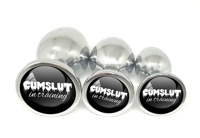 Cumslut In Training Black Butt Plug Plug Emporium Anal