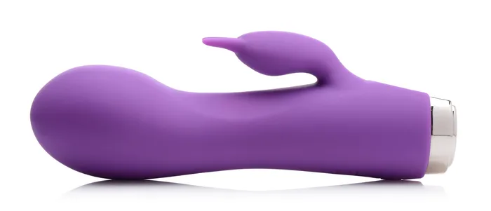Curve Toys Vibrators 10X Wonder Mini Rabbit Silicone Vibrator Purple Curve Toys Vibrators 10X Wonder Mini Rabbit Silicone Vibrator Purple