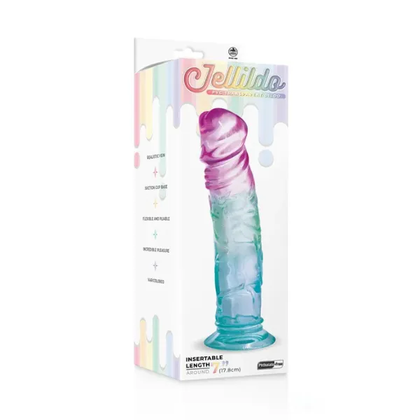 Dildos OSAS Jellido 18cm Dildo Clear Coloured 18cm Dildo Dildos OSAS Jellido 18cm Dildo Clear Coloured 18cm Dildo