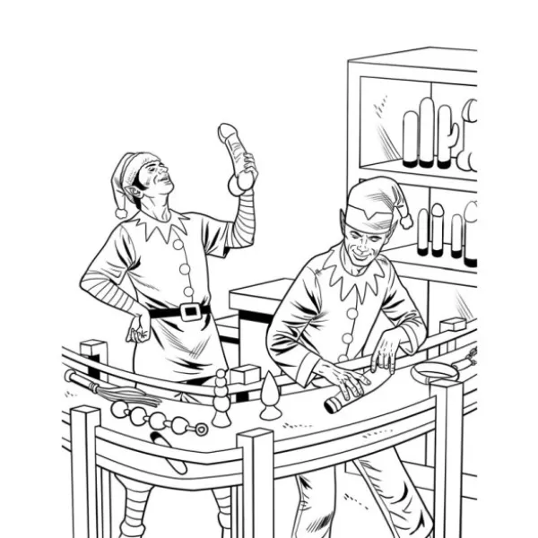 Dildos The Dirtiest Christmas Colouring Book Ever One Stop Adult Shop