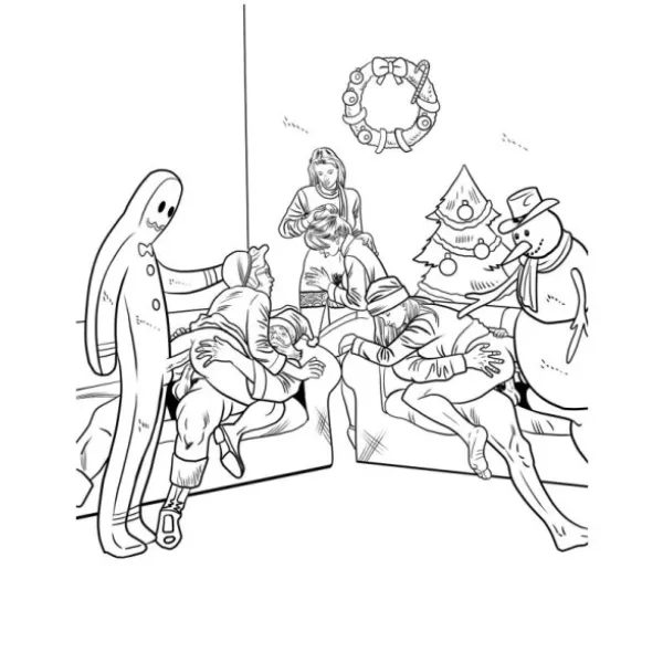 Dildos The Dirtiest Christmas Colouring Book Ever One Stop Adult Shop