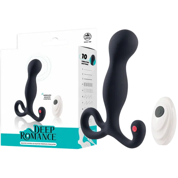 Excellent Power Remote Controlled Silicone Prostate Stimulator Male Sex Toys Excellent Power Remote Controlled Silicone Prostate Stimulator Male Sex Toys