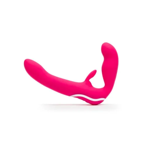 Female Sex Toys Happy Rabbit Happy Rabbit Vibrating Strapless Strap On Pink Female Sex Toys Happy Rabbit Happy Rabbit Vibrating Strapless Strap On Pink