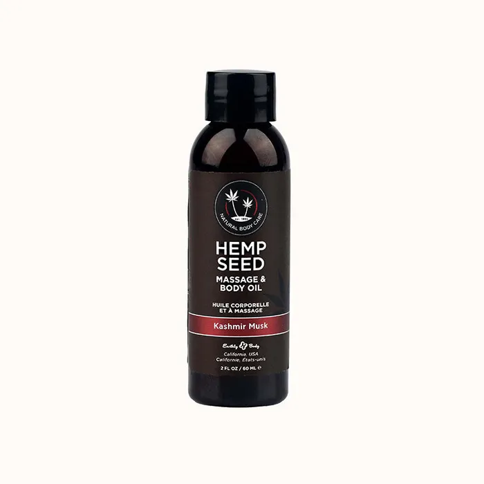 Hemp Seed Massage Body Oil Earthly Body Couples