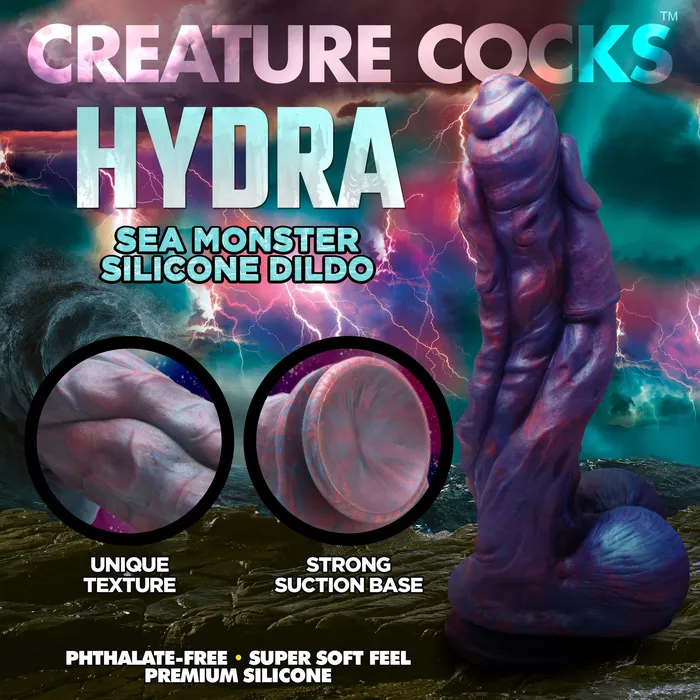 Hydra Sea Monster Silicone Dildo XR Brands Dildos