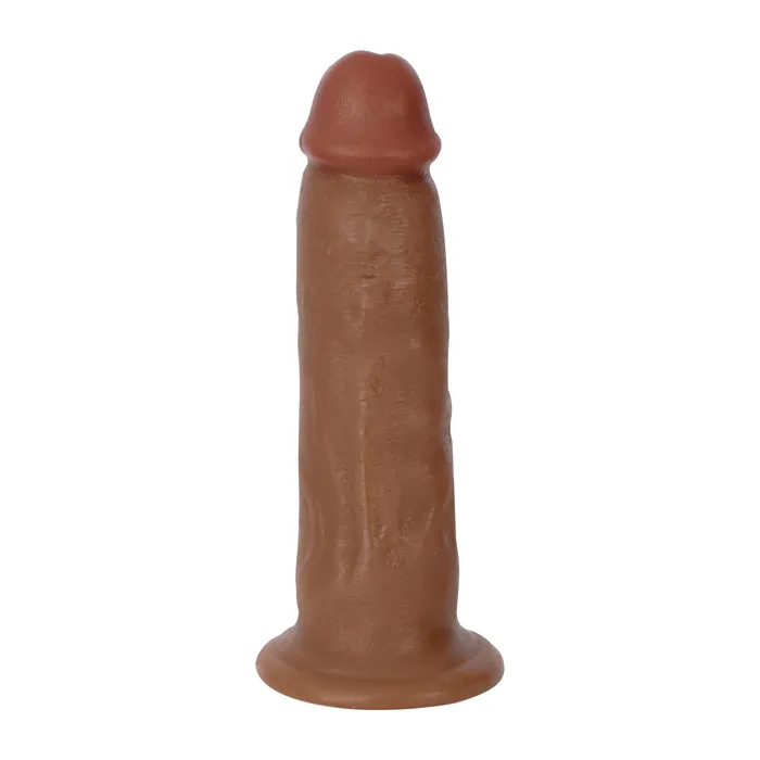 Jock Dark Bareskin Dildo 7 Inch BULK Curve Toys Anal