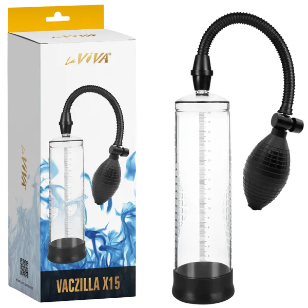 Laviva Male Sex Toys Vaczilla X15 Original Bulb Design Penis Pump