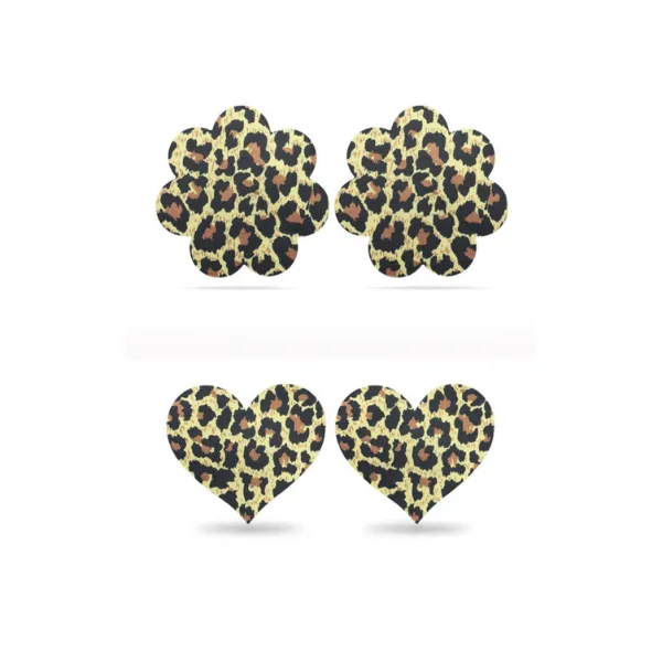 Leopard Sexy Nipple Pasties 2pk One Stop Adult Shop Nipple Clitoral Toys