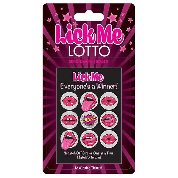 Lick Me Lotto onestopadultshopau Vibrators