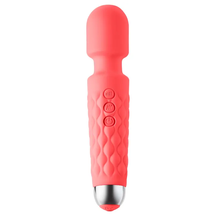 Luv Inc Vibrators Lw96 LARGE WAND CORAL