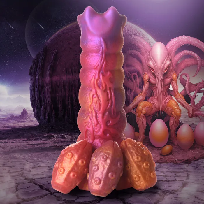 Nymphoid Ovipositor Silicone Dildo XR Brands Dildos