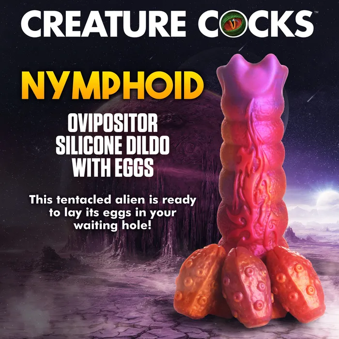 Nymphoid Ovipositor Silicone Dildo XR Brands Dildos