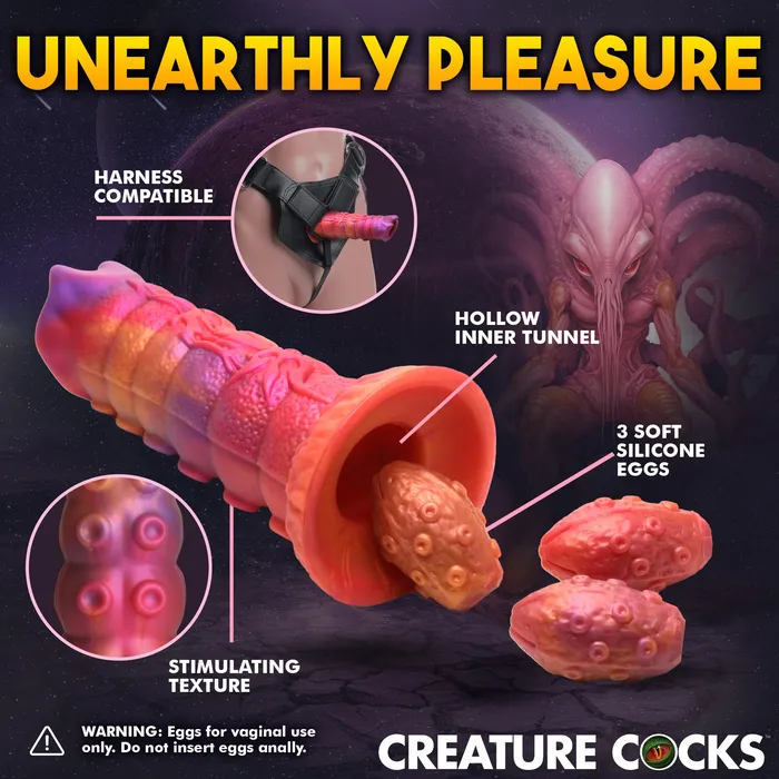 Nymphoid Ovipositor Silicone Dildo XR Brands Dildos