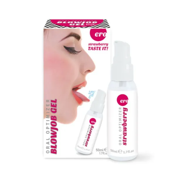 One Stop Adult Shop Enhancers Oral Optimizer Blowjob Gel Strawberry 50ml