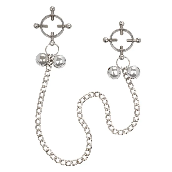 One Stop Adult Shop Nipple Clitoral Toys Nipple Grips 4Point Nipple Press with Bells