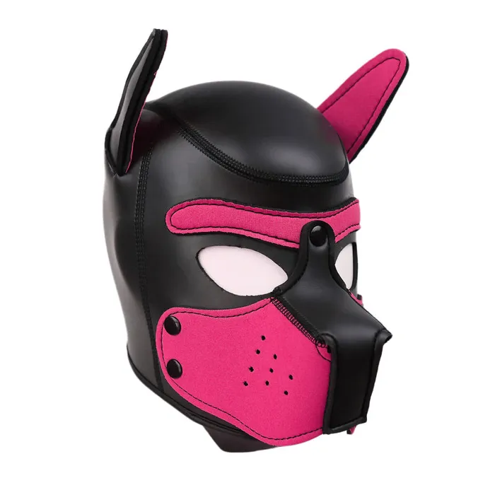 One Stop Adult Shop Puppy Play Mask Pink Vibrators