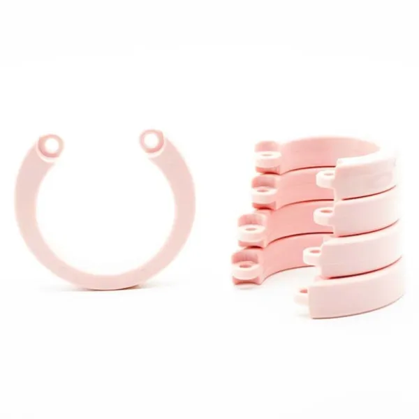 One Stop Adult Shop Vibrators Cockcage U Ring No 2 Pink