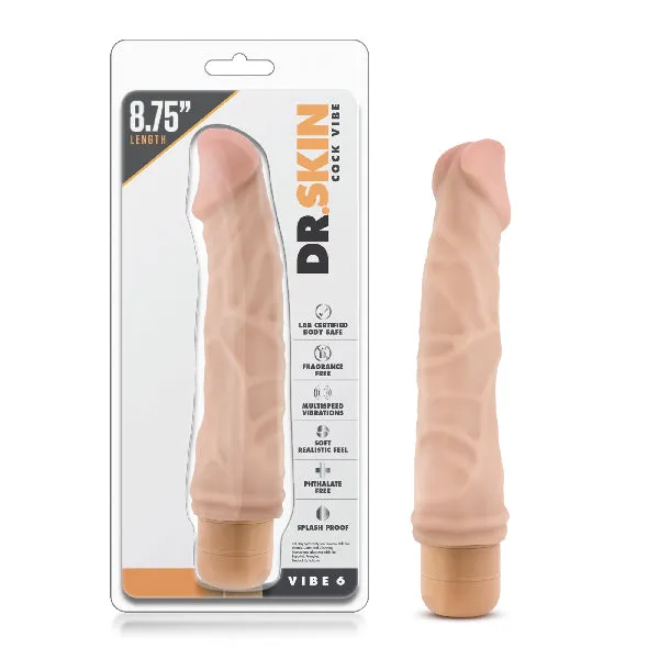 onestopadultshopau Female Sex Toys Dr Skin Cock Vibe 6 85in Vibrating Cock Beige onestopadultshopau Female Sex Toys Dr Skin Cock Vibe 6 85in Vibrating Cock Beige