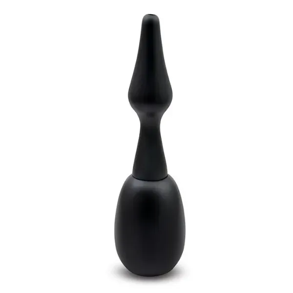 OSAS Anal AquaClean Silicone 1Way Valve Douche Set with Butt Plug Nozzle