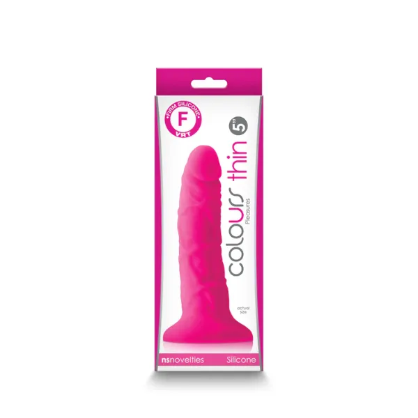 OSAS Dildos Colours Pleasures Thin 5in Dildo Pink