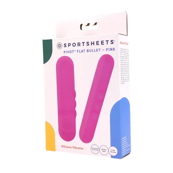 OSAS Vibrators Pivot Flat Bullet Pink OSAS Vibrators Pivot Flat Bullet Pink