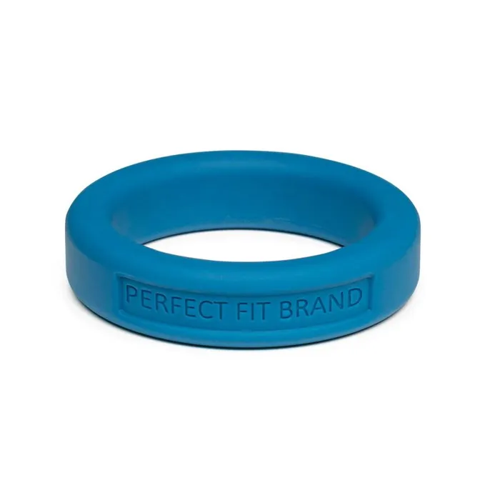 PerfectFit Male Sex Toys Classic Silicone Medium Stretch Penis Ring 36mm Blue PerfectFit Male Sex Toys Classic Silicone Medium Stretch Penis Ring 36mm Blue