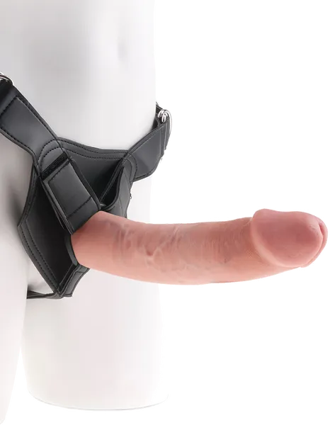 Pipedreams Female Sex Toys Strap On Harness With 9 Cock Flesh