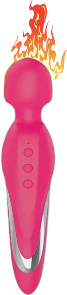 Rechargable Warming Body Wand Pink Celebrity Knights Vibrators