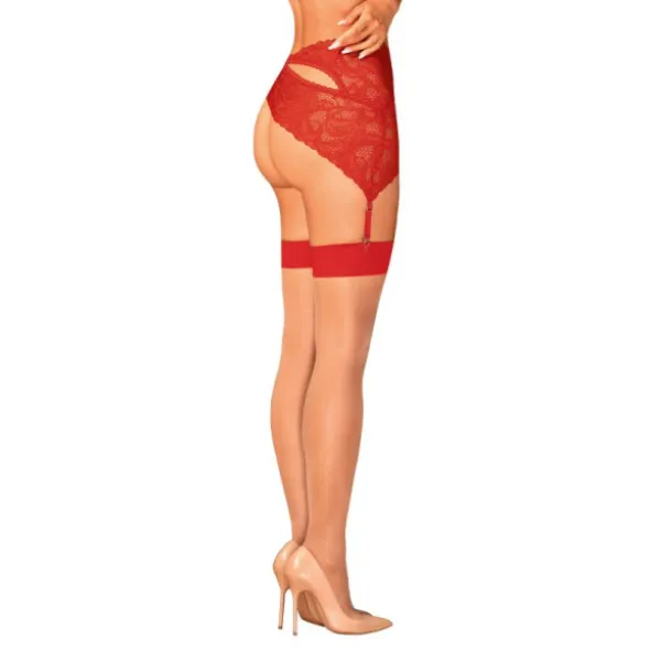 S814 Stockings Red OSAS Vibrators