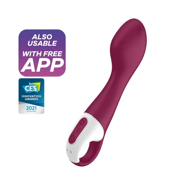 Satisfyer Vibrators Satisfyer Hot Spot Warming GSpot Vibrator