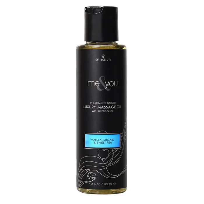 Sensuva Couples Me You Massage Oil Vanilla Sugar Sweet Pea