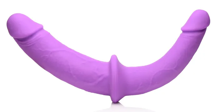Silicone Double Dildo with Harness XR Brands Female Sex Toys