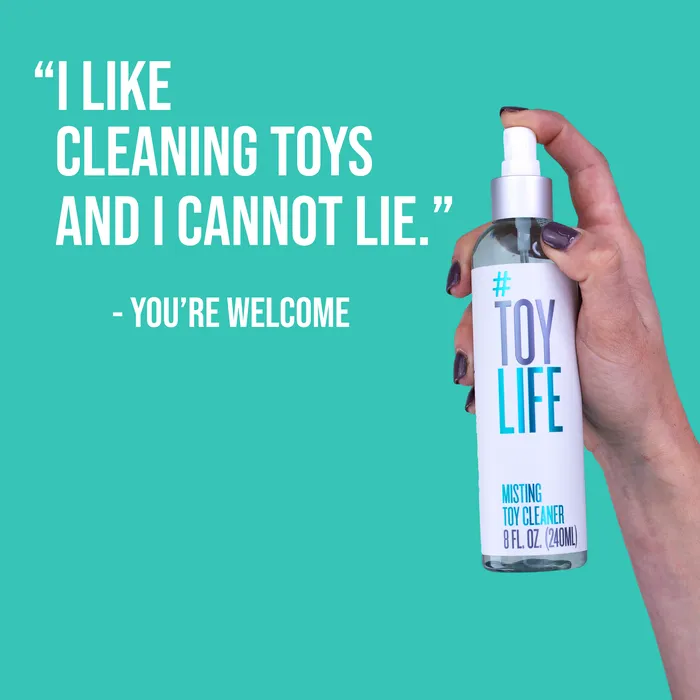 Vibrators Misting AntiBacterial AllPurpose Toy Cleaner Lubelife