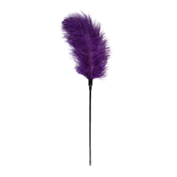 Vibrators One Stop Adult Shop Feather Tickler Purple