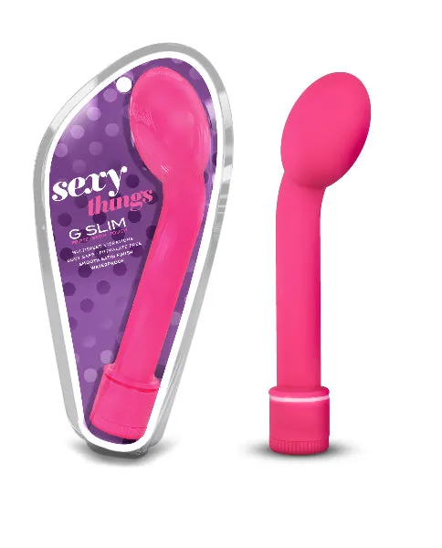 Vibrators onestopadultshopau Sexy Things G Slim Petite Pink