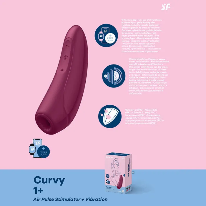Vibrators Satisfyer Curvy 1 onestopadultshopau