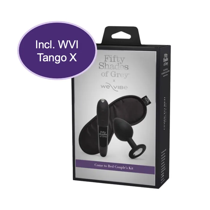 Vibrators WeVibe Fifty Shades of Grey x WeVibe Tango X Come to Bed Couples Kit 3pc