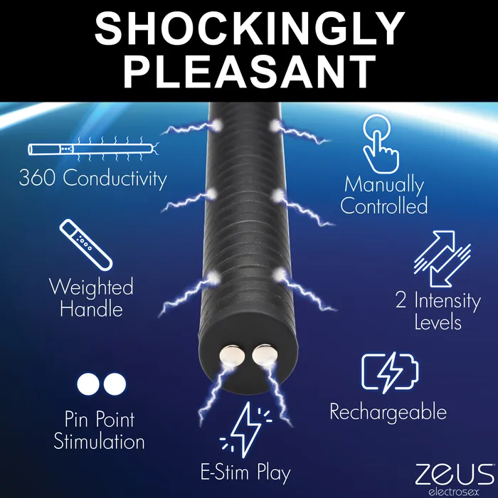 Vibrators XR Brands Estim Baton