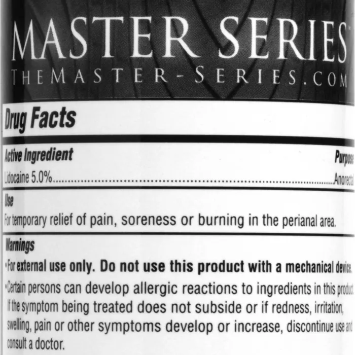 Vibrators XR Brands Jizz Cum Scented Desensitizing Lube 85 oz