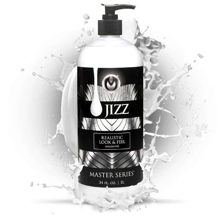 Vibrators XR Brands Jizz Unscented WaterBased Lube 34oz