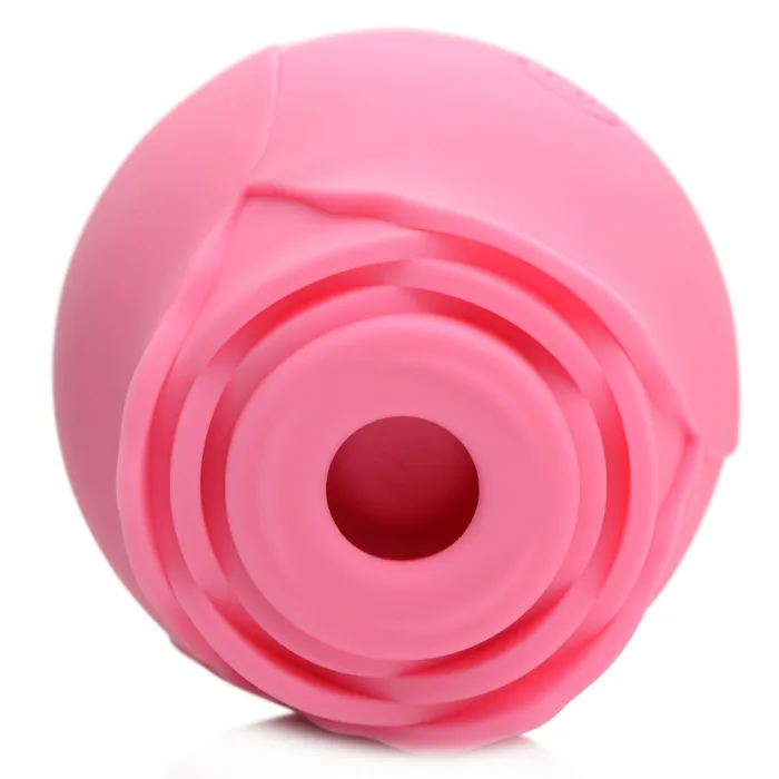 Vibrators XR Brands The Rose Lovers Gift Box 10x Clit Suction Rose Pink