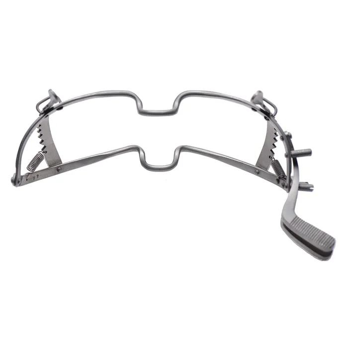 Vibrators XR Brands Whitehead Ratchet Mouth Gag