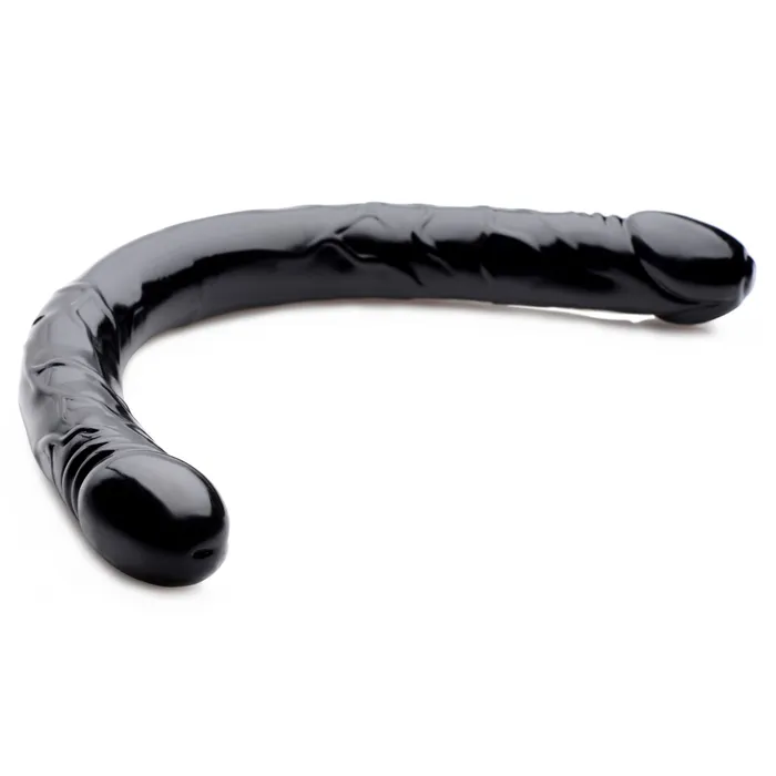 XR Brands Dildos Double Ended Black Dildo